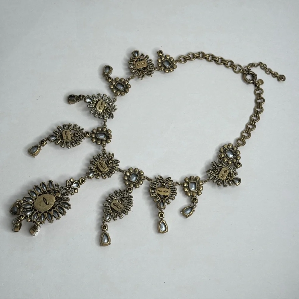 Statement Adjustable Necklace Vintage Style J.Crew - Picture 10 of 16